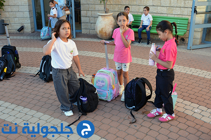 افتتاح العام الدراسي في جلجولية 